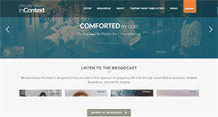 Desktop Screenshot of michaelincontext.com